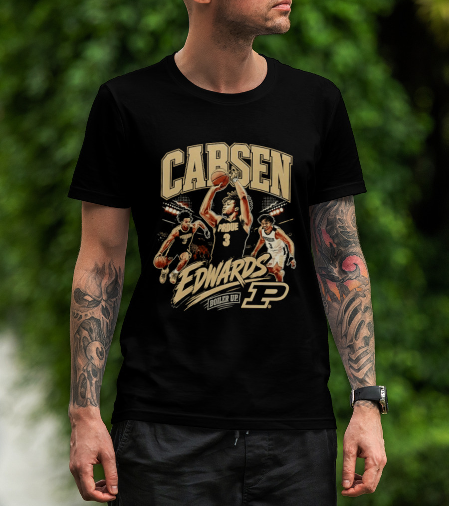 Carsen Edwards Boiler Up Purdue Boilermakers Basketball P Team 3 T-Shirt