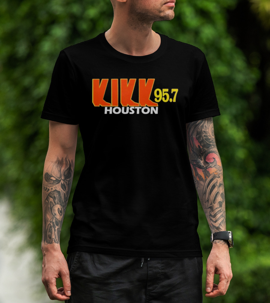 KIKK 95.7 Houston Retro Radio T-Shirt