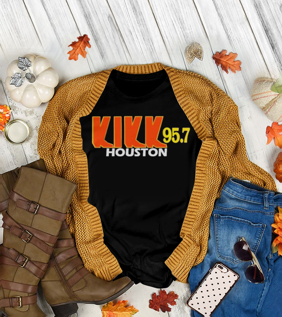 KIKK 95.7 Houston Retro Radio T-Shirt