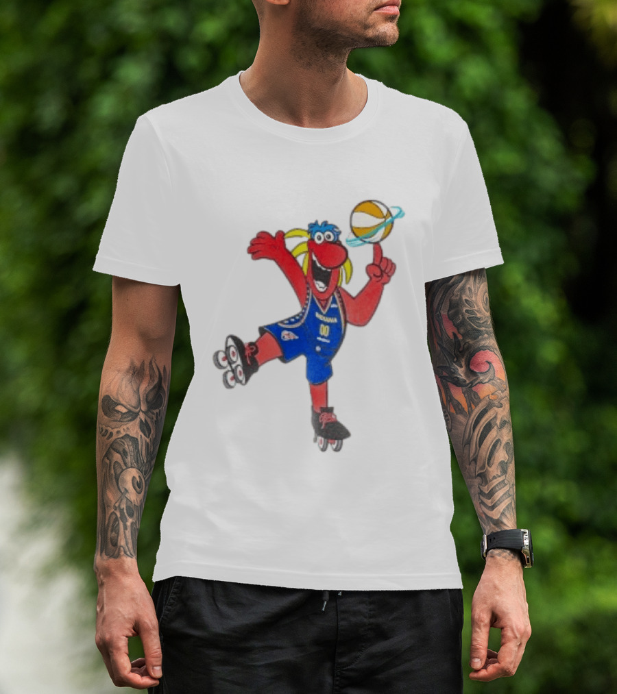 Freddy Fever Indiana 00 WNBA Roller Skating T-Shirt