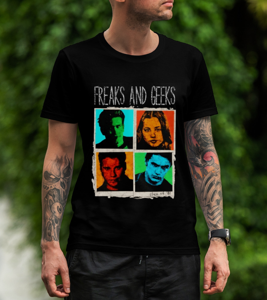 Freaks And Geeks Class Of 81 TV Show Cult Classic Character Portraits T-Shirt