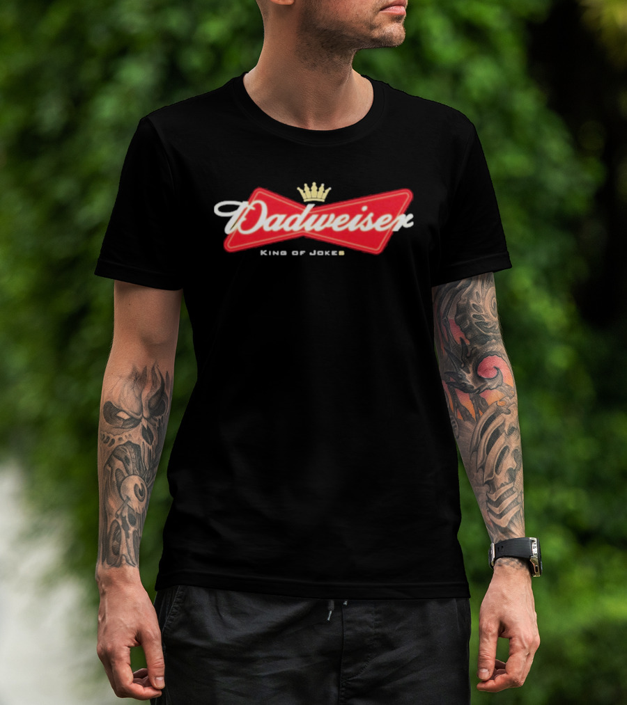 Dadweiser King Of Jokes Crown T-Shirt