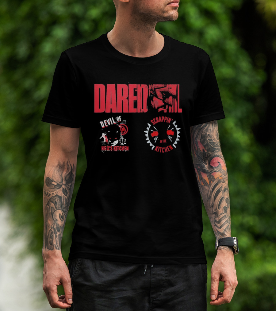 DAREDEVIL Devil Of Hell's Kitchen Scrappin T-Shirt