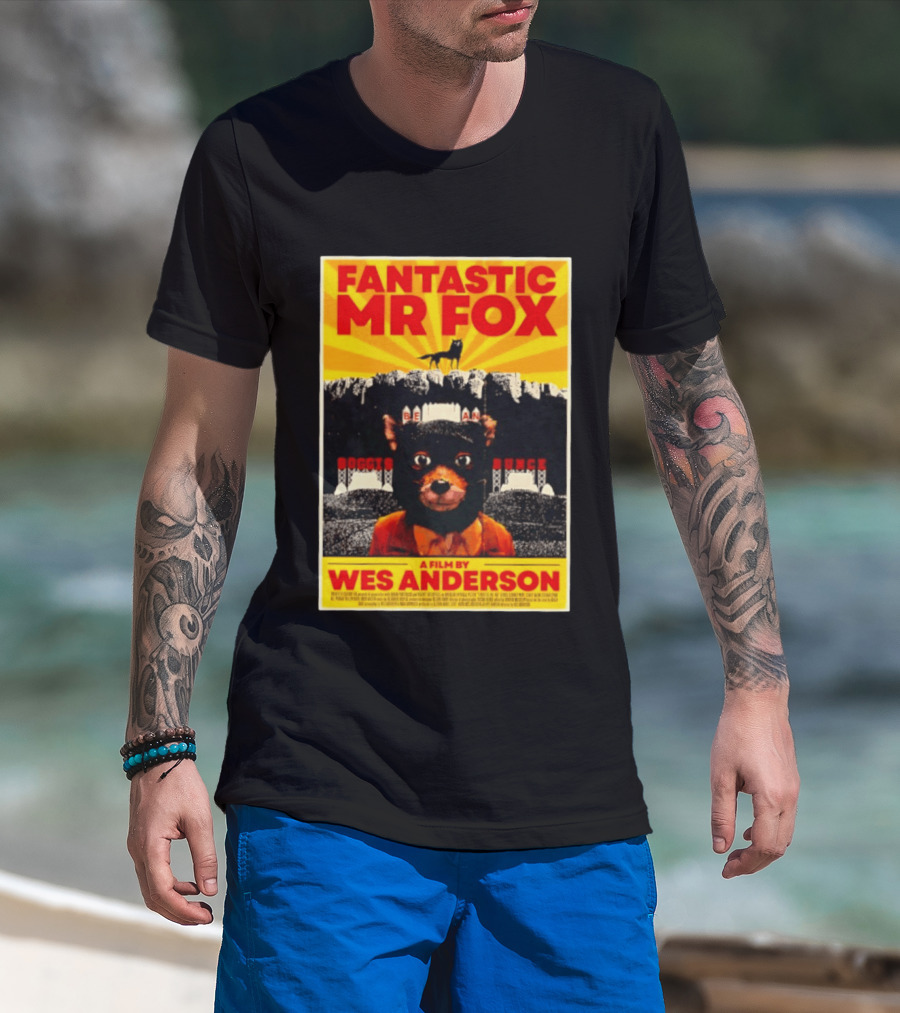 Fantastic Mr Fox Wes Anderson Film Boggis Bunce Bean Be An Animal T-Shirt