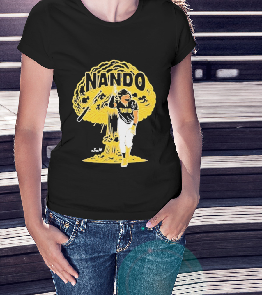 Fernando Tatis Jr Nando Baseball Explosion T-Shirt