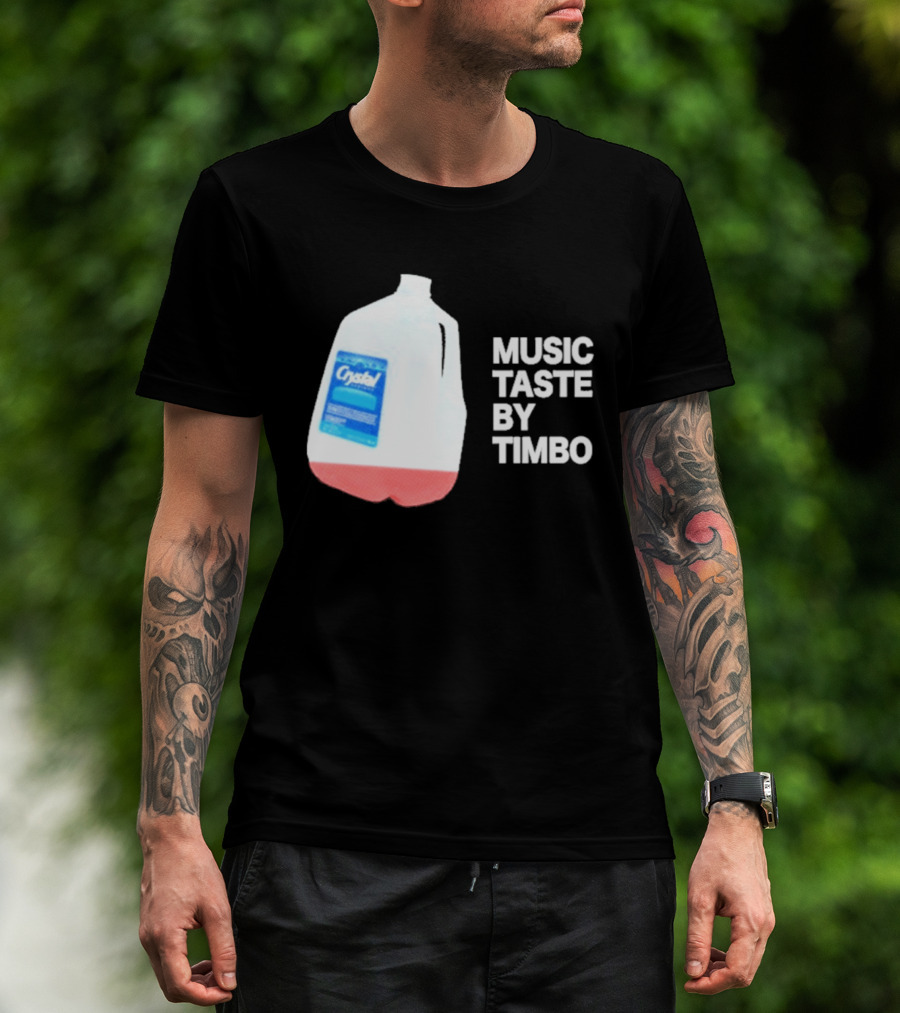 Legendary Crystal Water Jug Music Taste By Timbo T-Shirt