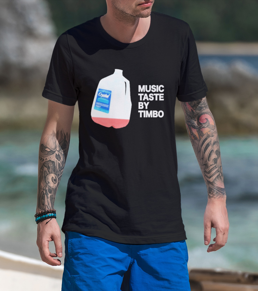 Legendary Crystal Water Jug Music Taste By Timbo T-Shirt