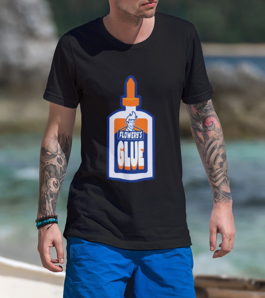 Paperboxmart Shop Flowery's Glue Hey Guys I Found A Glue T-Shirt