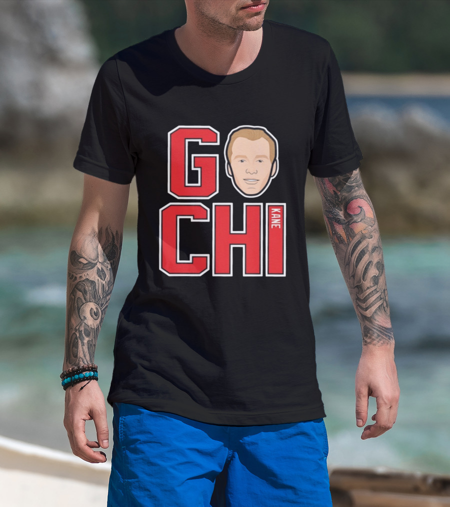 Patrick Kane Go CHI Chicago Blackhawks Fan Gear T-Shirt