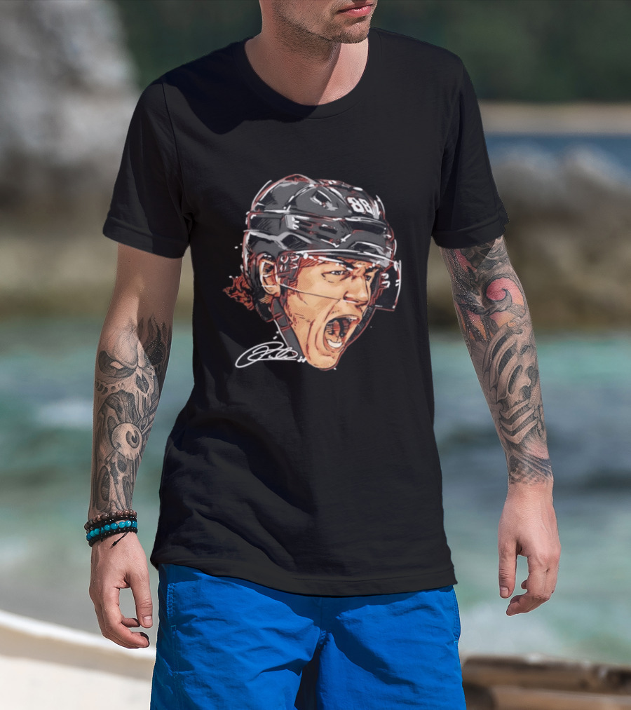 Patrick Kane Chicago Blackhawks NHL Hockey 88 Fierce Expression T-Shirt