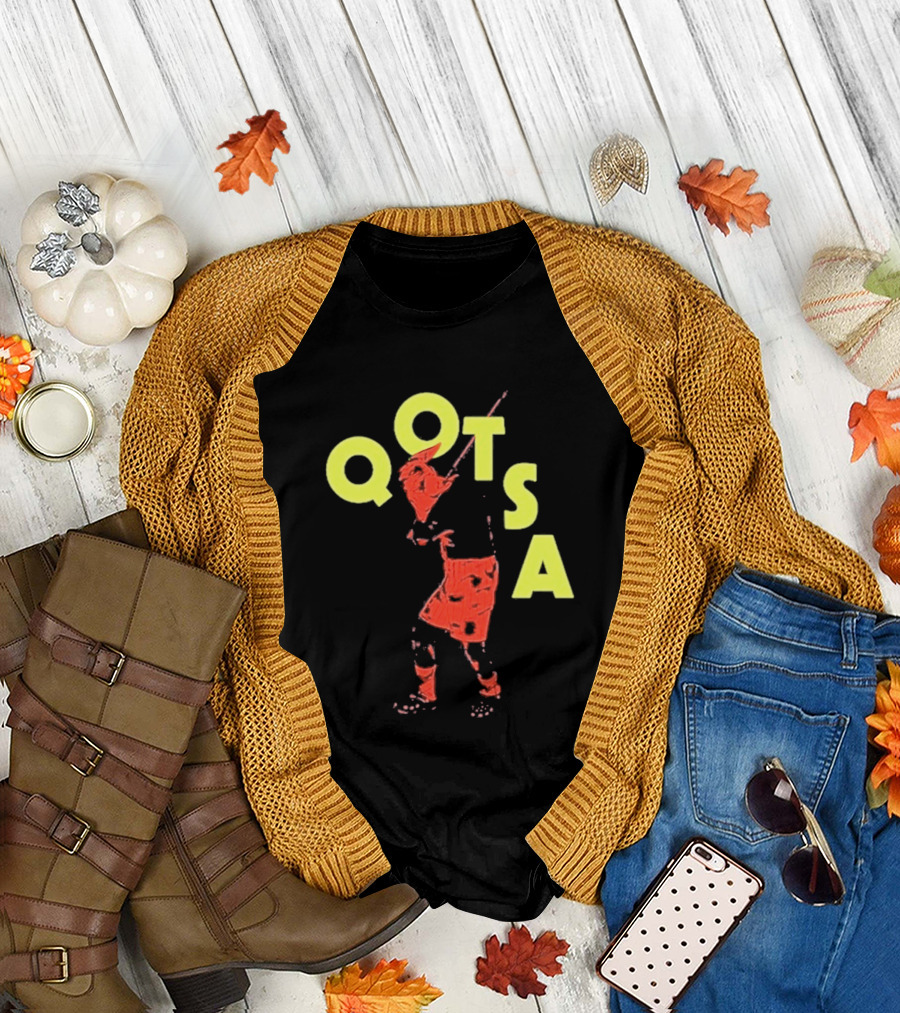 Queens Of The Stone Age QOTSA Executioner Bold Red Yellow T-Shirt