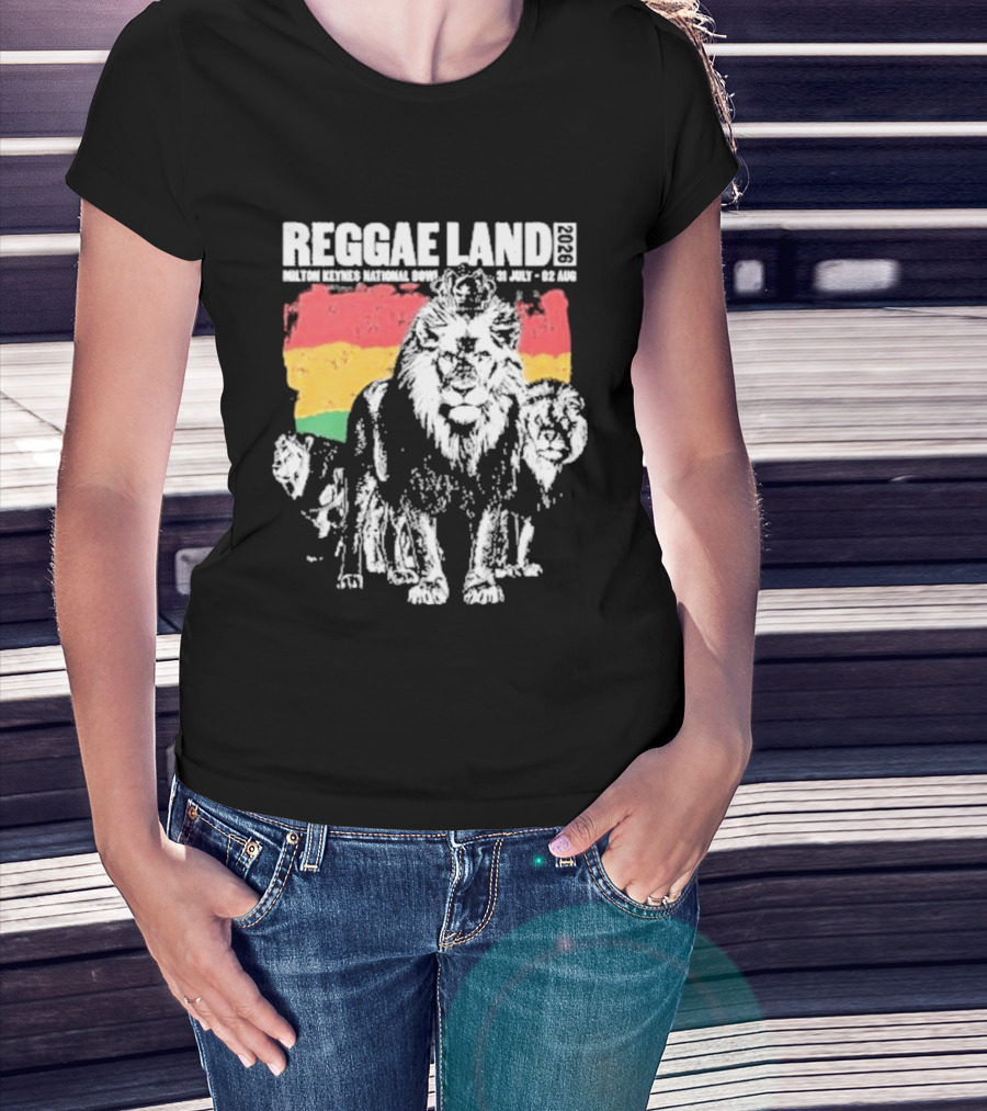 Reggae Land 2023 Lion Pride Wolverhampton 29 July 30 July T-Shirt