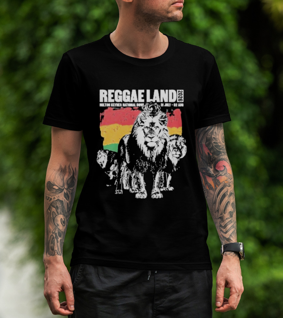 Reggae Land 2023 Lion Pride Wolverhampton 29 July 30 July T-Shirt
