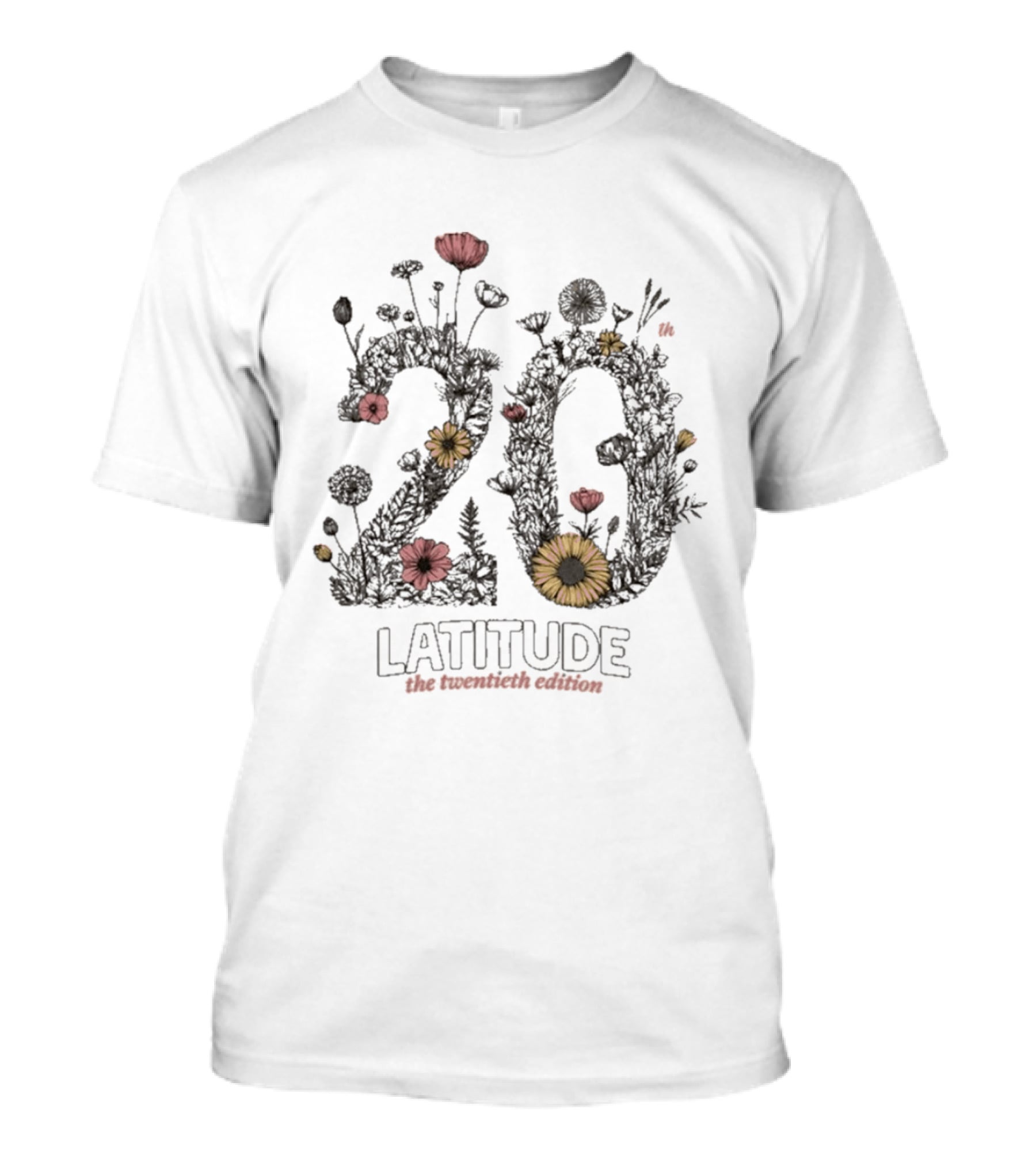 Latitude 20th The Twentieth Edition Flower T-Shirt