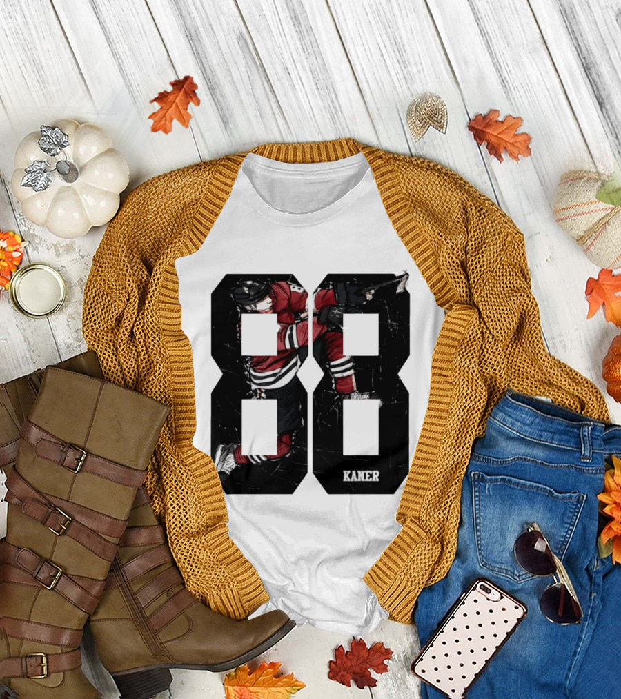 Patrick Kane 88 Chicago Blackhawks Kaner 2026 NHL Hockey T-Shirt