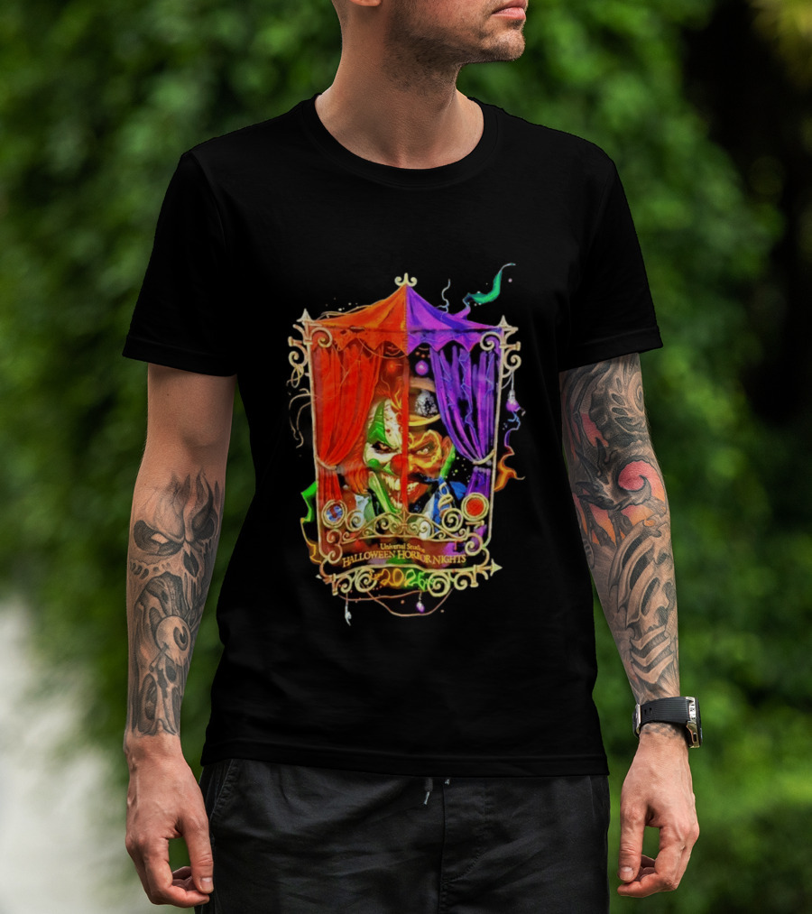 Jack The Clown Dr. Oddfellow Universal Studios Halloween Horror Nights 2026 T-Shirt