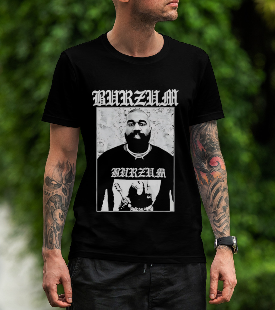Kanye West Burzum Black Metal T-Shirt