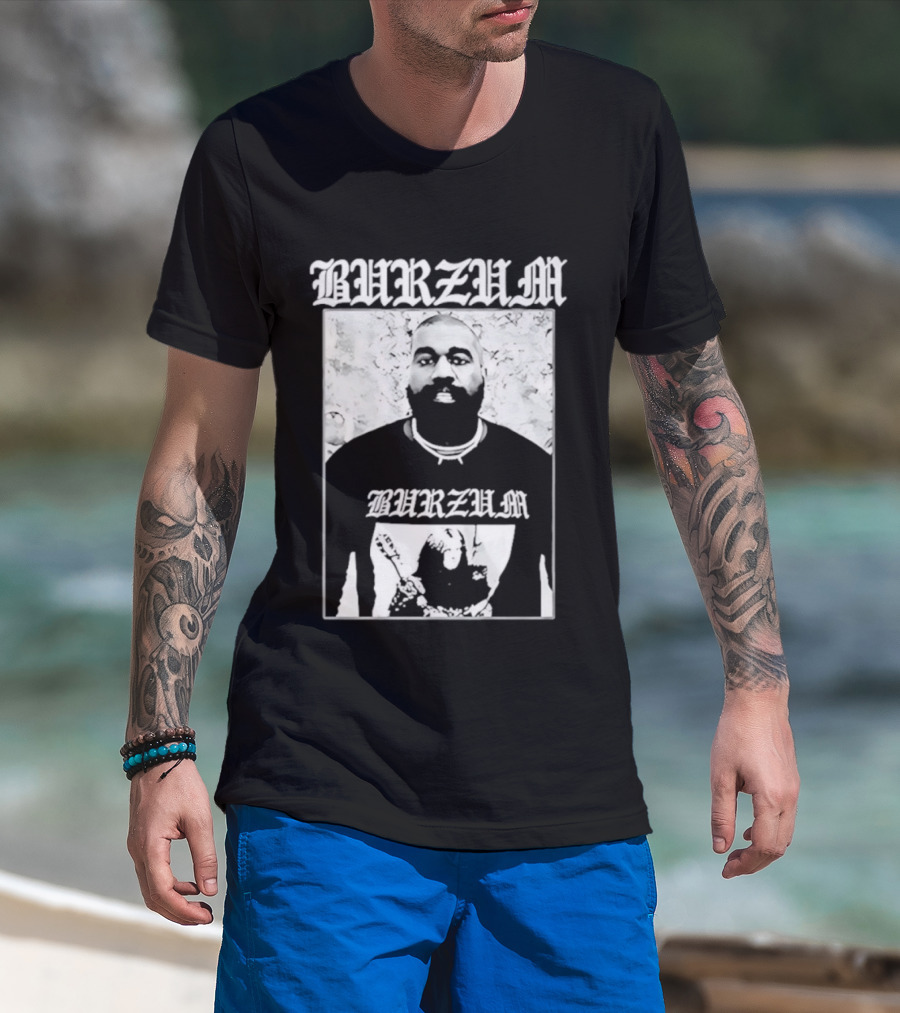 Kanye West Burzum Black Metal T-Shirt