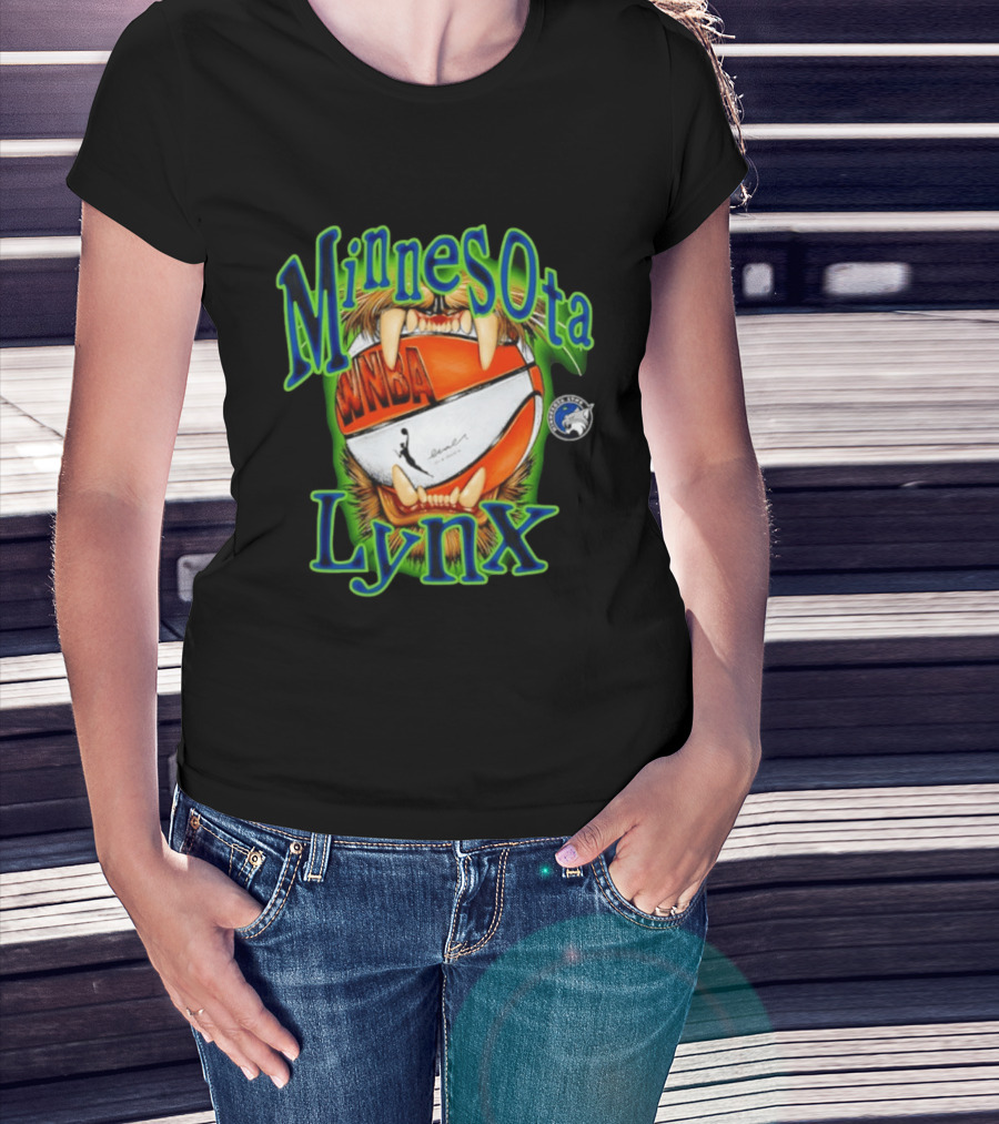 Minnesota Lynx WNBA Basketball Team Spirit T-Shirt