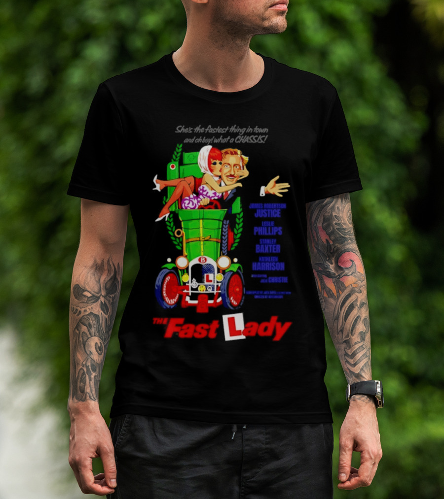 The Fast Lady Classic Comedy Movie T-Shirt