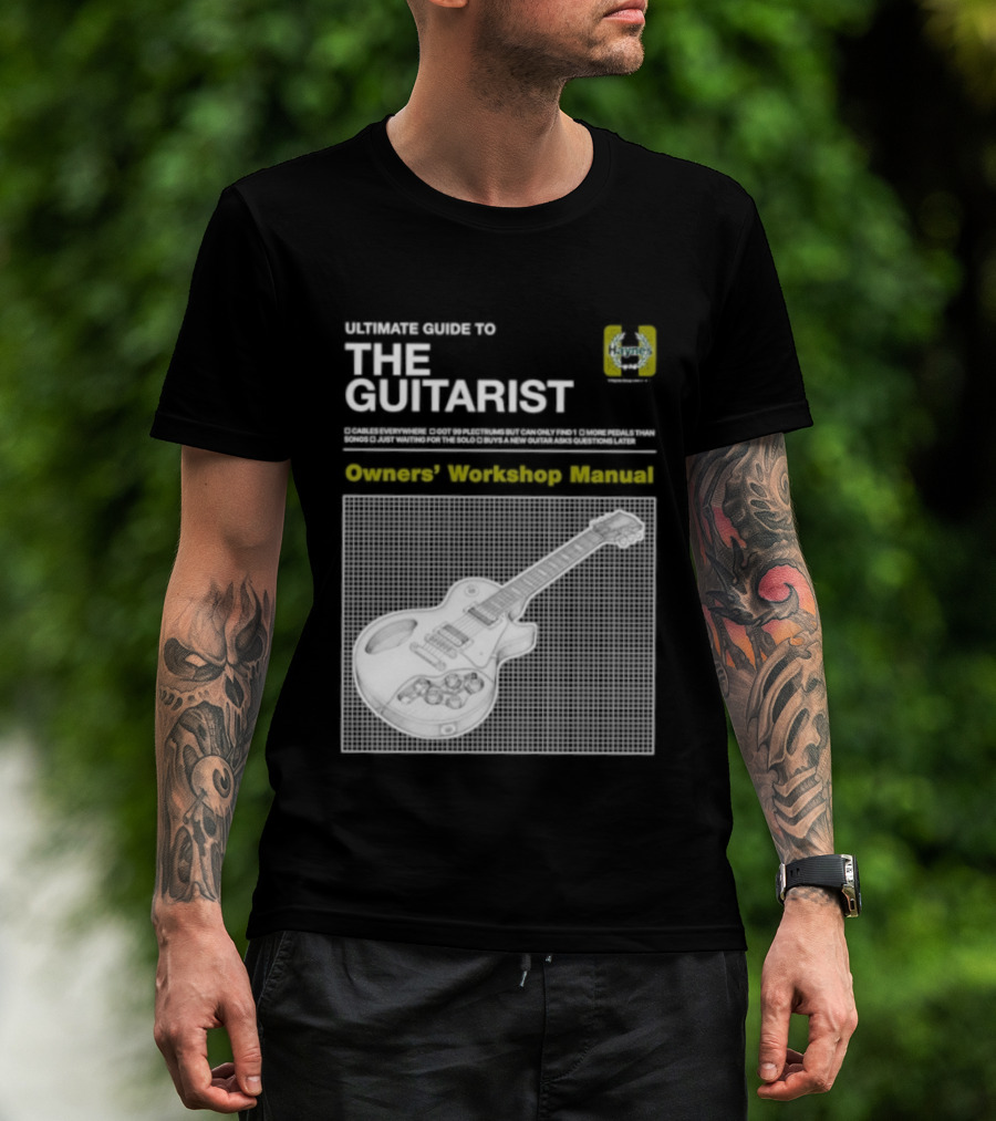 Owners' Workshop Manual For The Guitarist Ultimate Guide T-Shirt