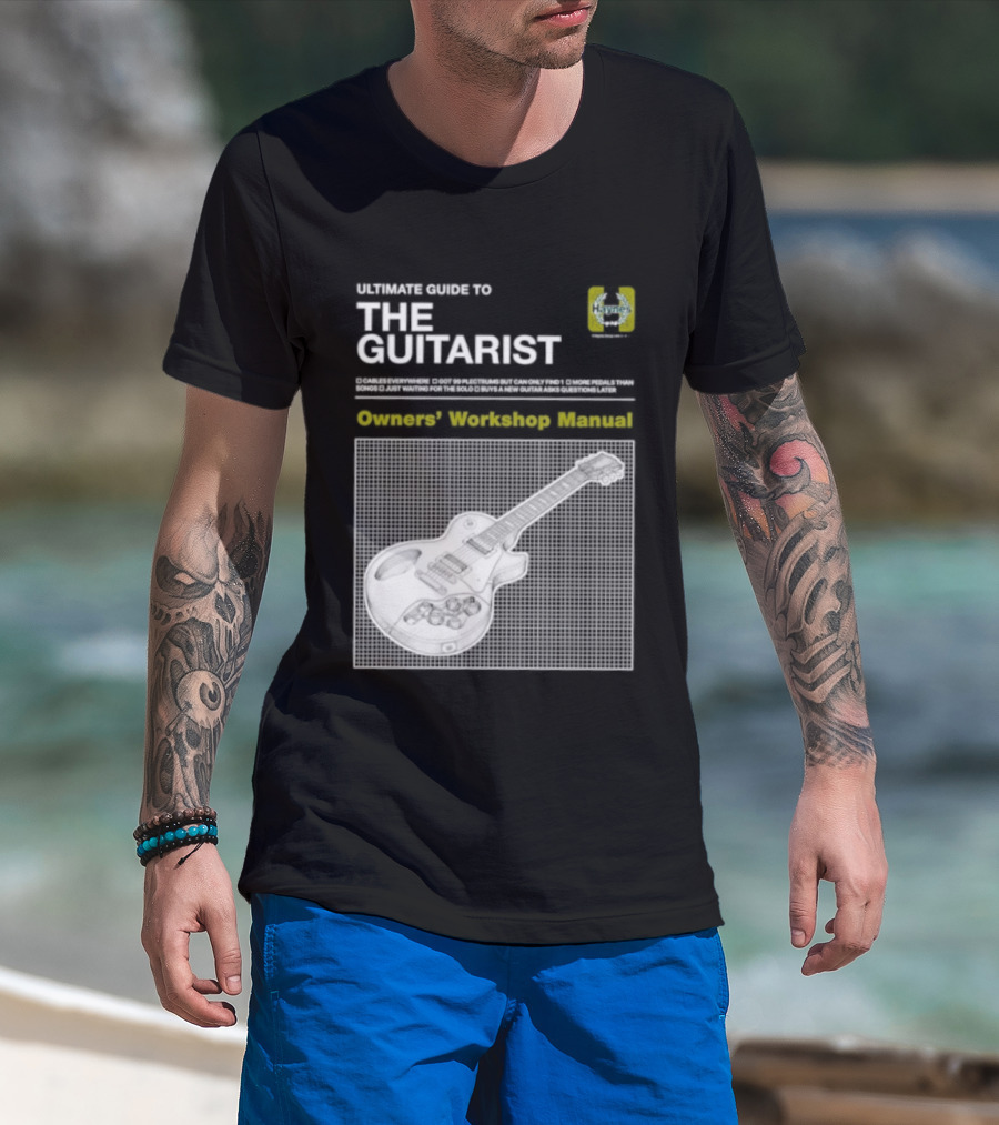 Owners' Workshop Manual For The Guitarist Ultimate Guide T-Shirt