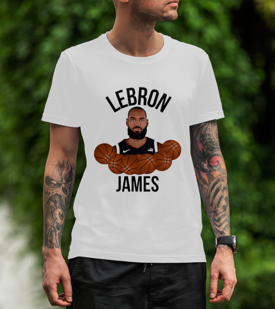 Lebron James Basketball Meme NBA Philadelphia 76ers T-Shirt