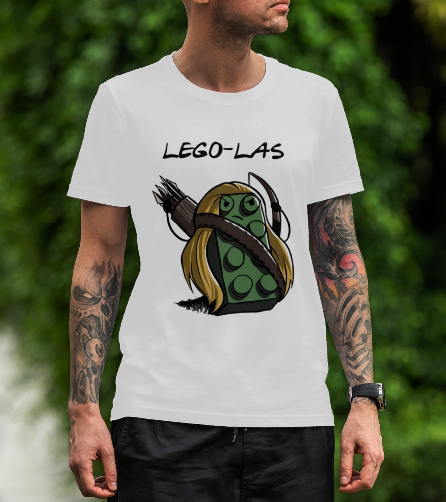Lego Las Legolas Block Archer Lord Of The Rings T-Shirt