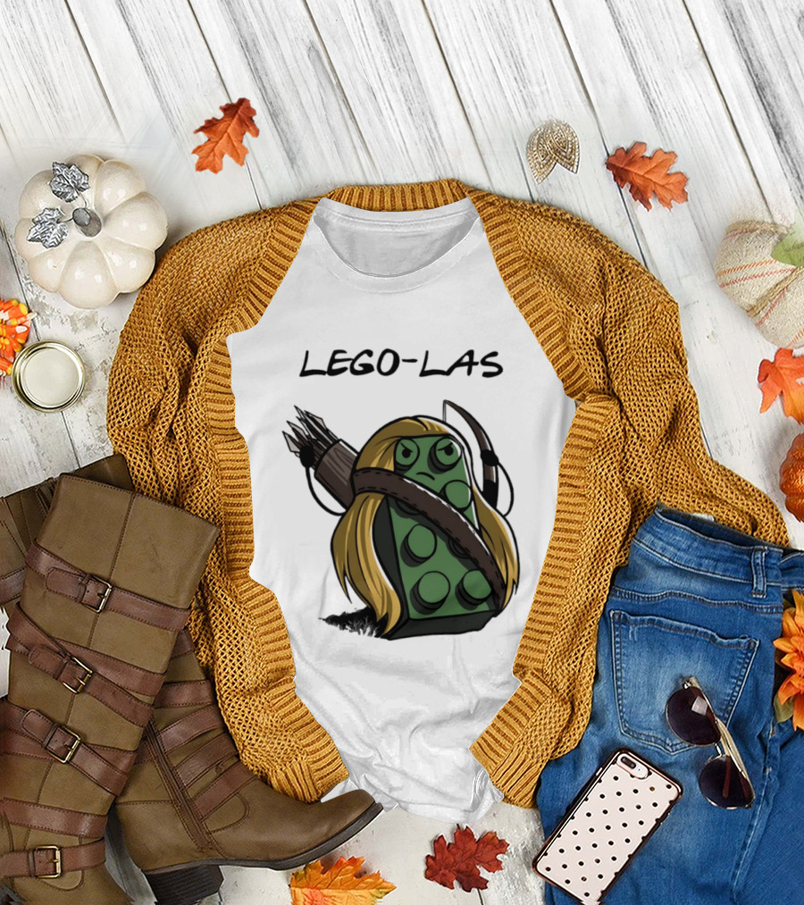 Lego Las Legolas Block Archer Lord Of The Rings T-Shirt