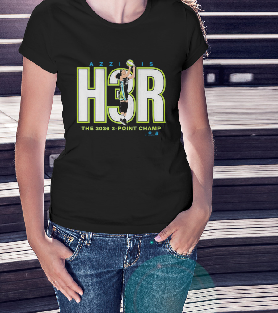 Azzi Is Her H3R The 2026 3 Point Champ T-Shirt