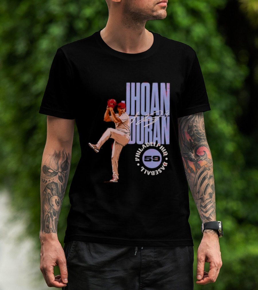 Jhoan Duran 59 Philadelphia Phillies MLB T-Shirt