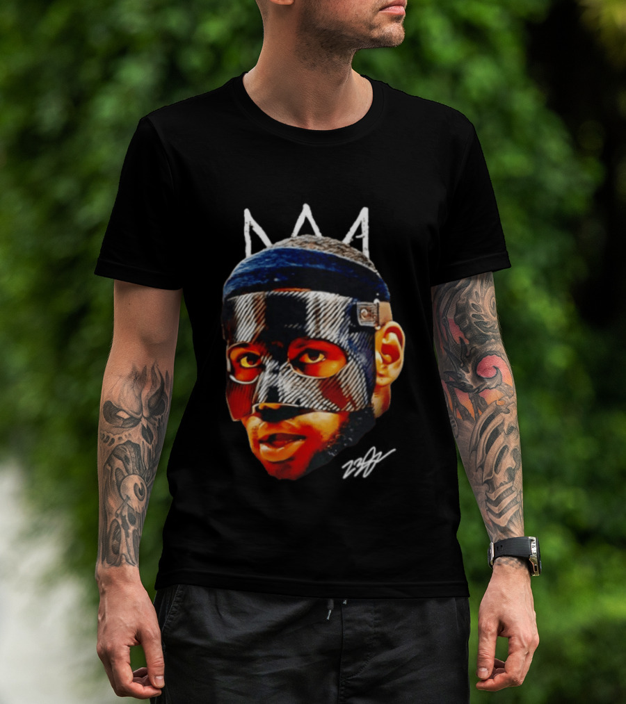 LeBron James Mask The GOAT Crown T-Shirt