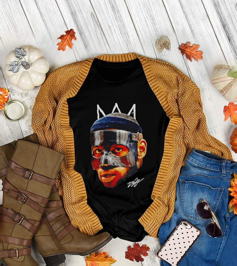 LeBron James Mask The GOAT Crown T-Shirt