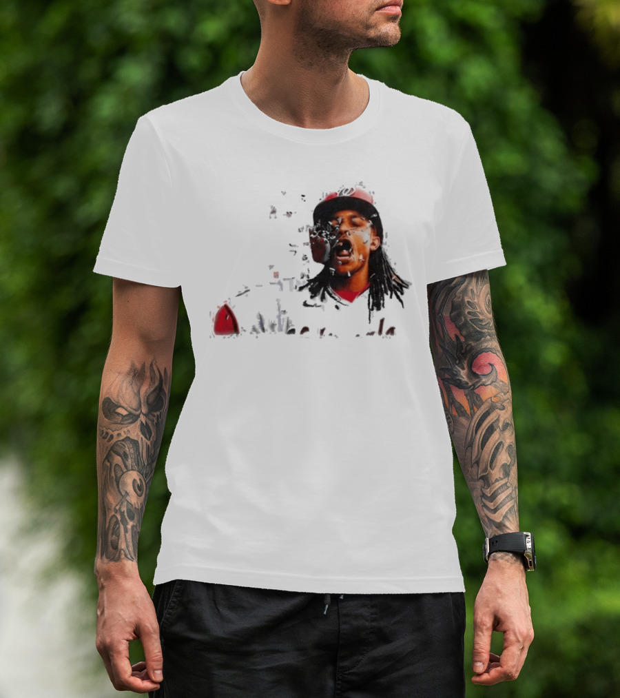 Keibert Ruiz CJ Abrams MLB Sunflower Celebration T-Shirt