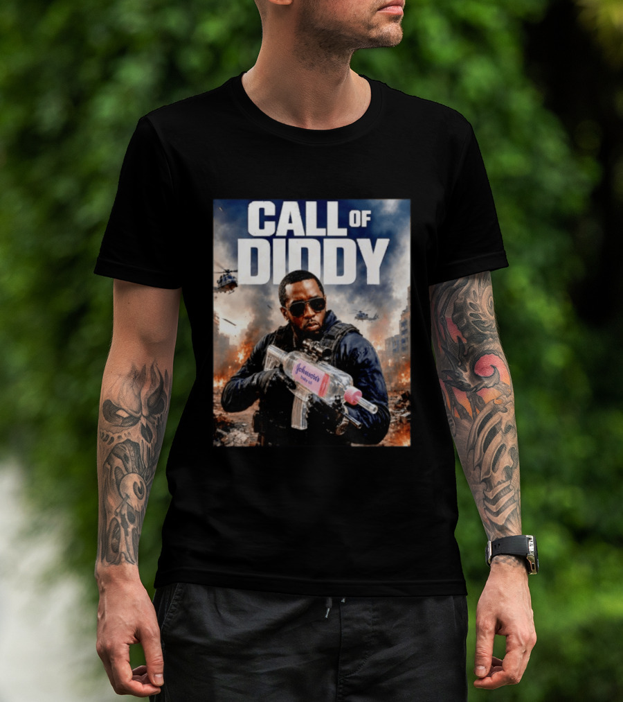 Call Of Diddy Sean Combs Johnson's Baby Oil T-Shirt