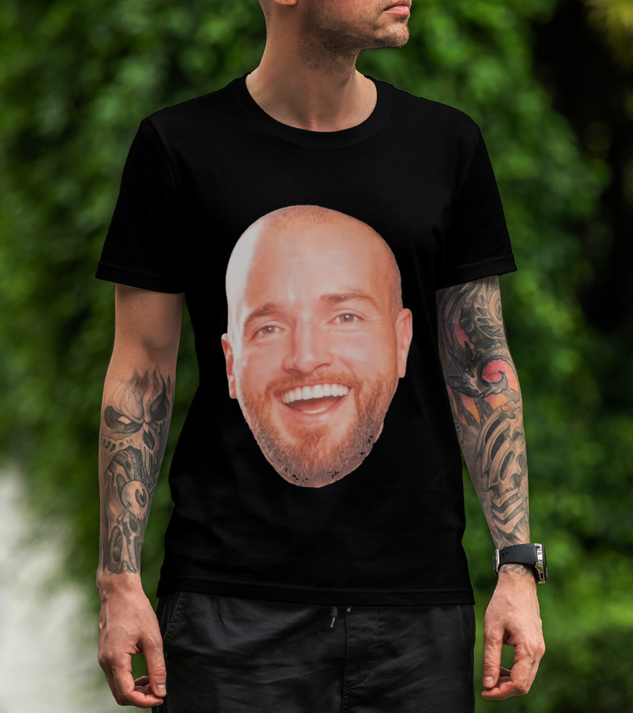 Clinton Gutherson Face Rugby Fan Merchandise T-Shirt