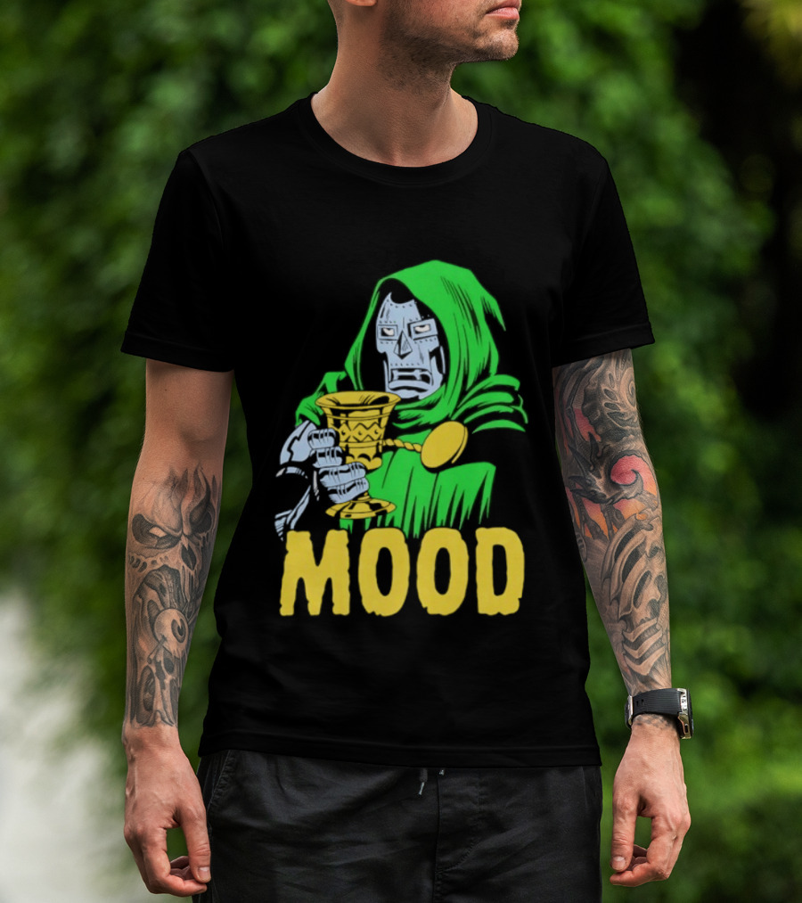 Doctor Doom Mood Marvel Villain Comic Book T-Shirt