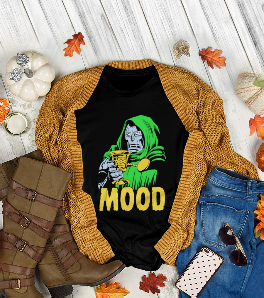Doctor Doom Mood Marvel Villain Comic Book T-Shirt