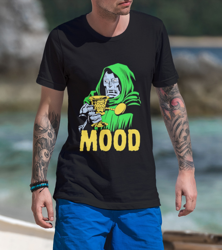 Doctor Doom Mood Marvel Villain Comic Book T-Shirt