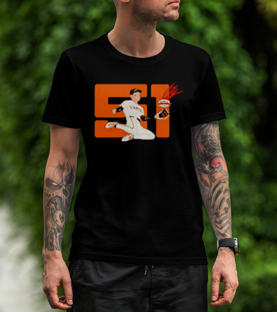 San Francisco Giants Jung Hoo Lee No 51 Baseball Player Comic T-Shirt