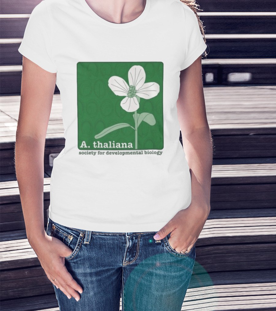 A Thaliana Society For Developmental Biology Flower T-Shirt