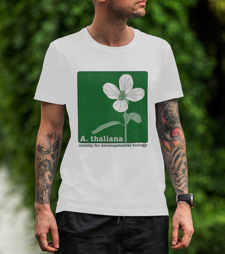 A Thaliana Society For Developmental Biology Flower T-Shirt