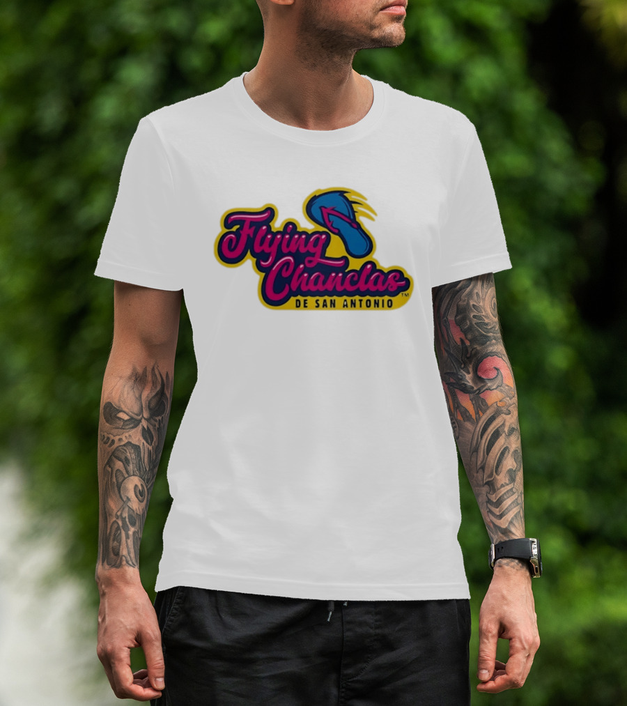 Flying Chanclas De San Antonio Baseball Team Fan T-Shirt