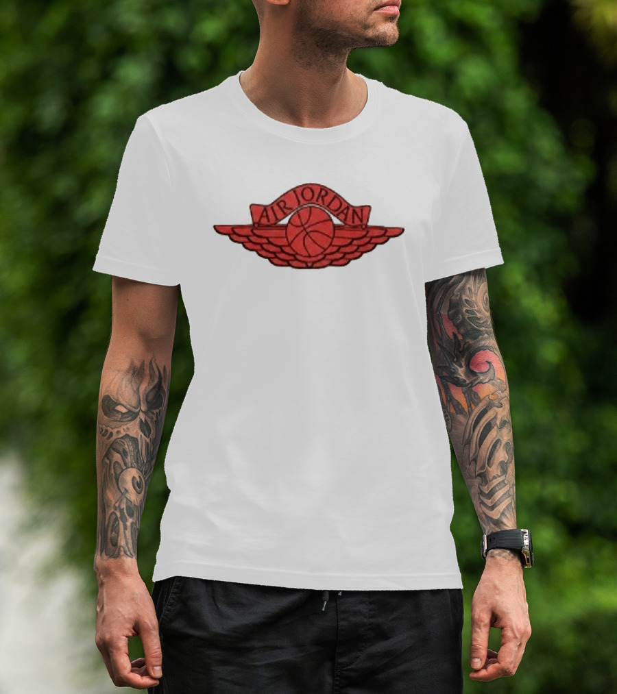 J Hope SAINT Mxxxxxx Jordan Brand Air Wings Collaboration T-Shirt
