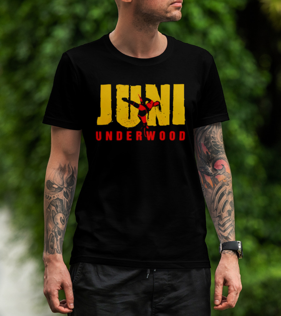 Juni Underwood Martial Arts Jump Kick T-Shirt