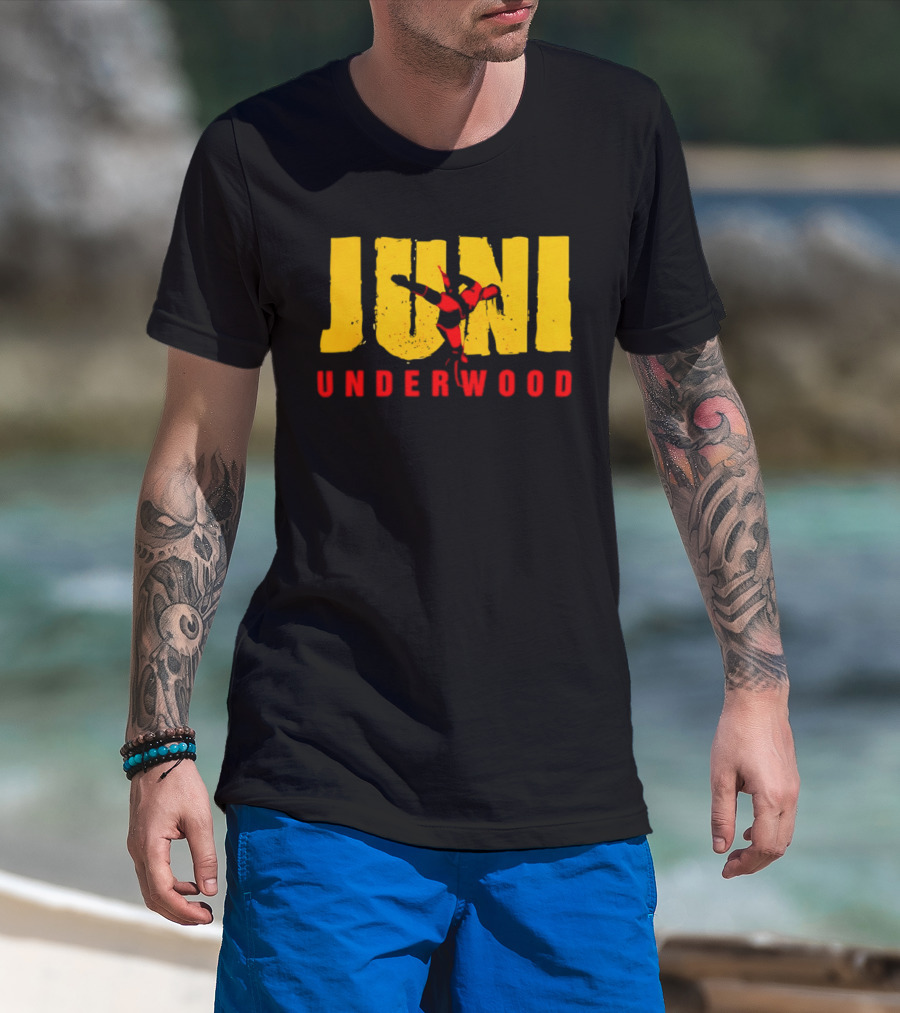 Juni Underwood Martial Arts Jump Kick T-Shirt