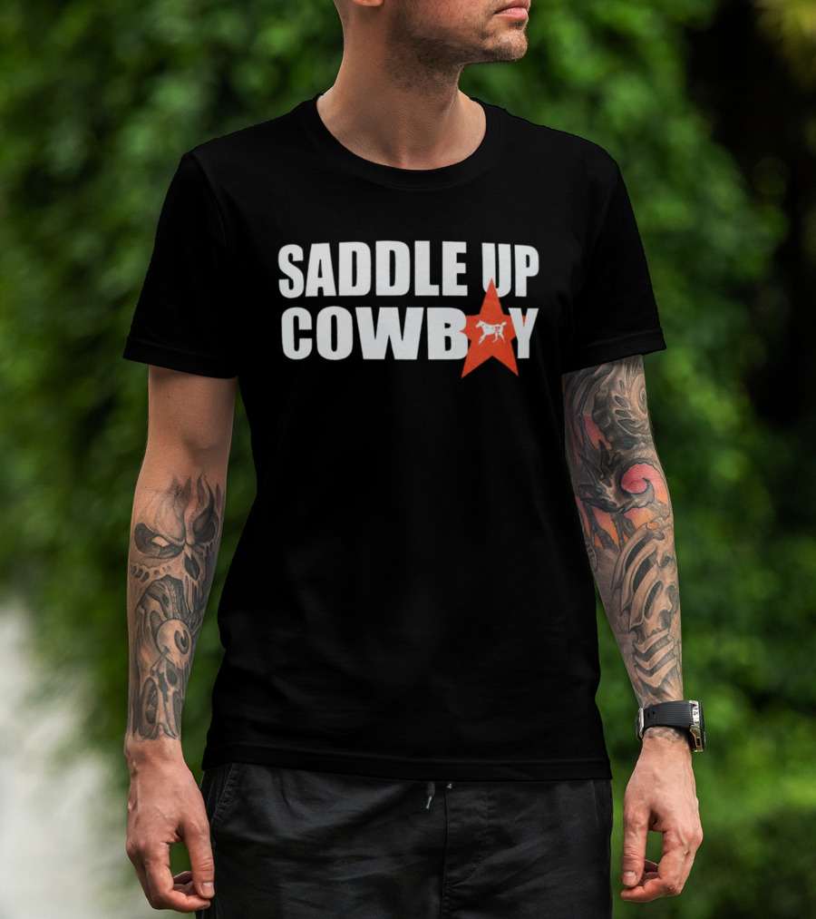 Saddle Up Cowboy Star Trucker Hat Cailin Russo Music Shop T-Shirt