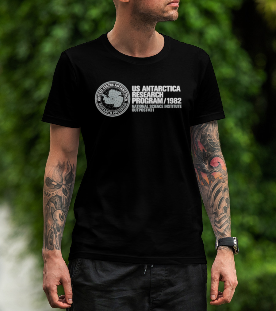 US Antarctica Research Program 1982 National Science Institute Outpost 31 T-Shirt