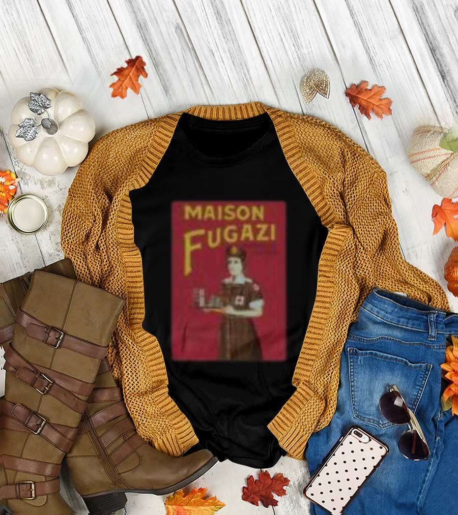 Maison Fugazi Store Rations Black T-Shirt