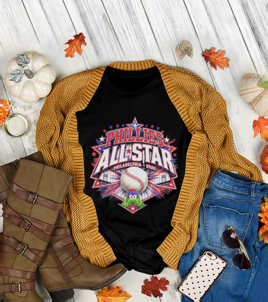 Phillies All Star Philadelphia 2026 MLB Baseball Phanatic T-Shirt
